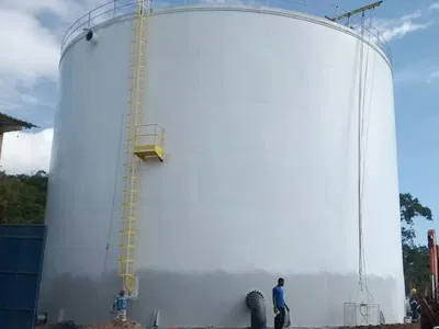 Caixa D'água tipo apoiado in-loco